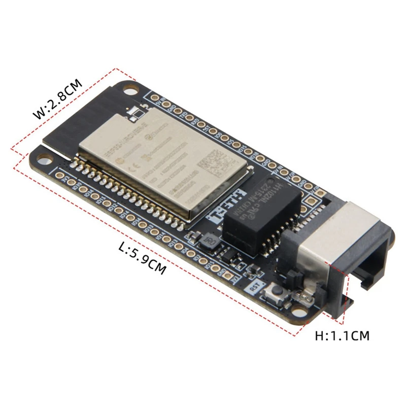 T-eth-lite development board ESP32-WOVER-E ethernet modul unterstützung tf erweiterbares poe shield h673 computer zubehör