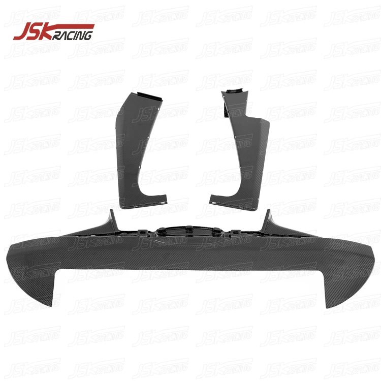 Carbon Fiber Engine Compartment Covers and Underscreen Shield for 2015-2016 for Mercedes Benz GT GTS (3 Pcs)