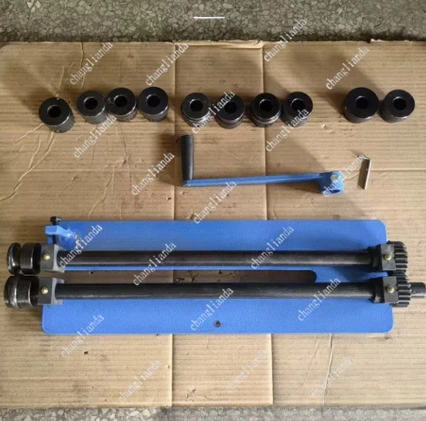 RM-18 Bead Roller 6 Sets Dies 45.72CM Throat Depth Sheet Metal Reinforcing Rib Forming Unit