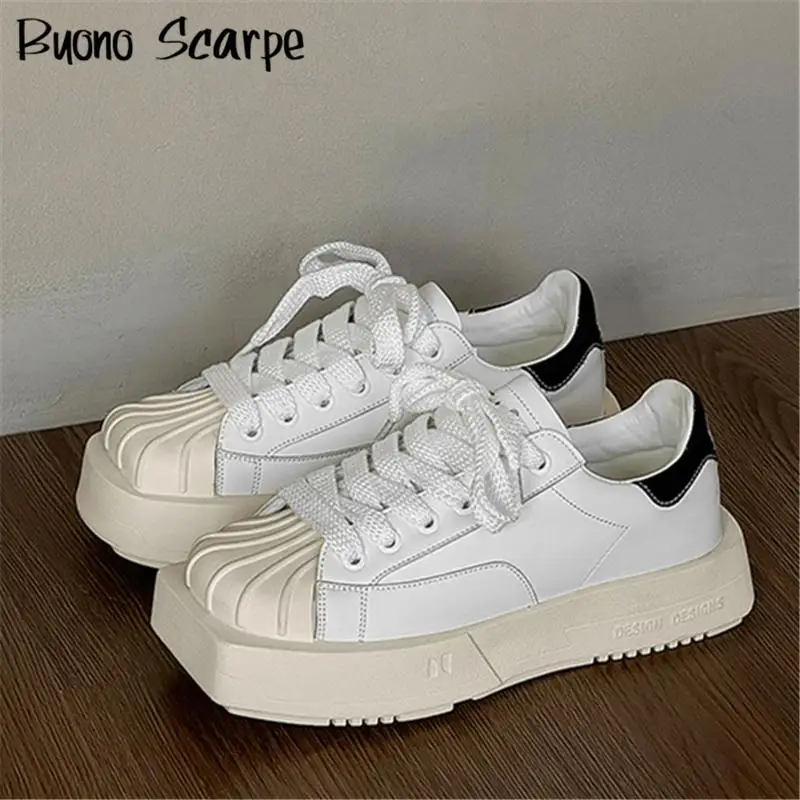 

2024, роскошный дизайн, унисекс, квадратный носок, толстая подошва, платформа, массивные каблуки, мужские и женские кроссовки, кроссовки большого размера, уличная обувь в стиле панк