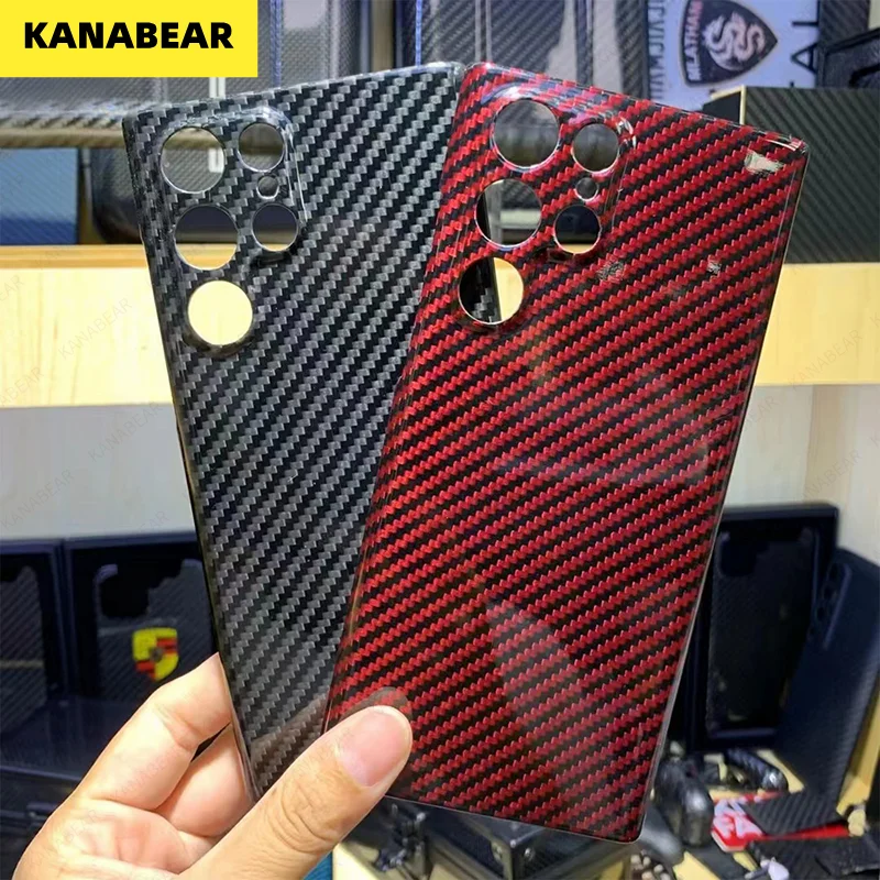 KANABEAR Color carbon fiber phone Case For Samsung Galaxy S22 Ultra case Aramid fiber cover for S22 Ultra