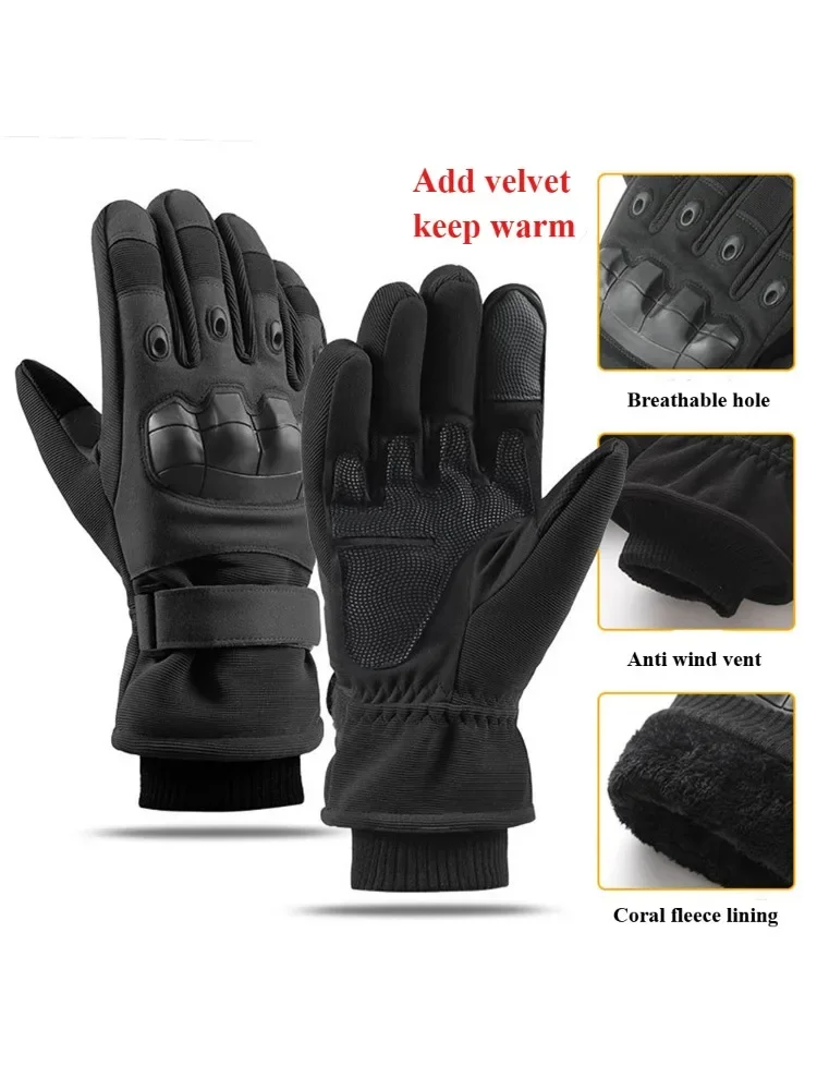 AliExpress Winter Tactical Gloves Men Women Outdoor Protective Sports Cycling Climbing Mountaineering Anti-Slip