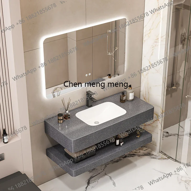 YL Simple Toilet Bathroom Cabinets Vintage Vanity Light Mirror Bathroom Cabinets Storage Shower Articulos Para El Hogar Furnit view 4