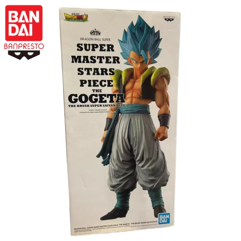 In Stock 100% Original Bandai Dragon Ball Banpresto Smsp Goku Vegeta Black Hair Blue Hair Standing Pose Anime Model Figure - view 5