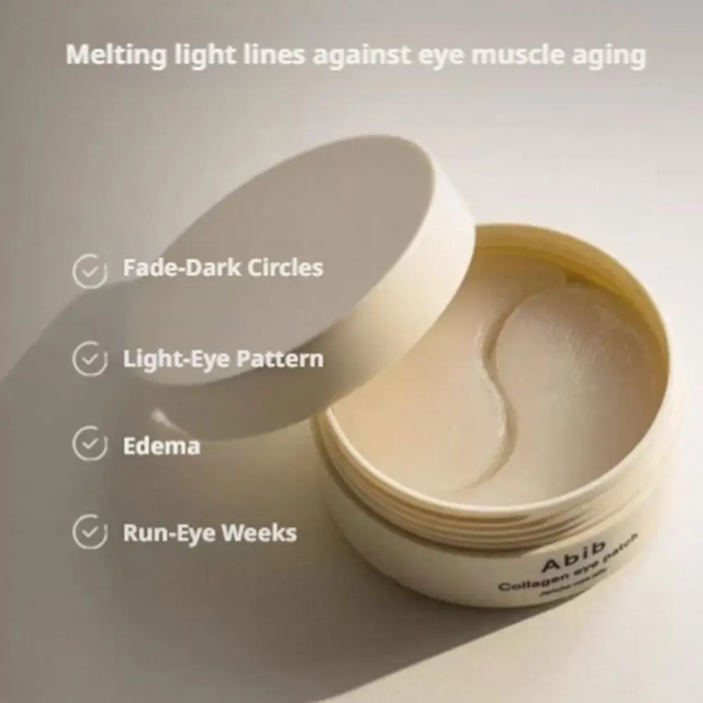 60 قطعة أكياس الكورية أبيب الكولاجين قناع عين مكافحة الهالات السوداء عيون أكياس مزيل ثبات ترطيب بقع عين العناية بالبشرة