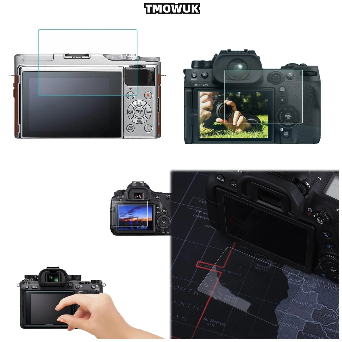 

HD Clear For Fujifilm XA3 A5 A10 A20 XT1 XT2 Tempered Glass Screen Protector Film 9H Hardness Anti-Fingerprint