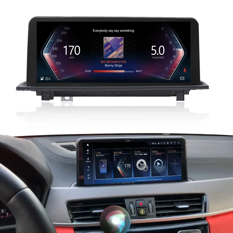 

KANOR 10,25 ''Android 13 сенсорный экран Авторадио автомобильный gps-навигатор для BMW X1 F48