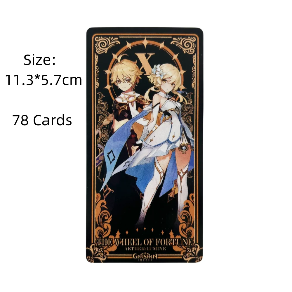 Anime Tarot Cards A 78 Deck Oracle English Visions Divination Edition Borad Playing Games