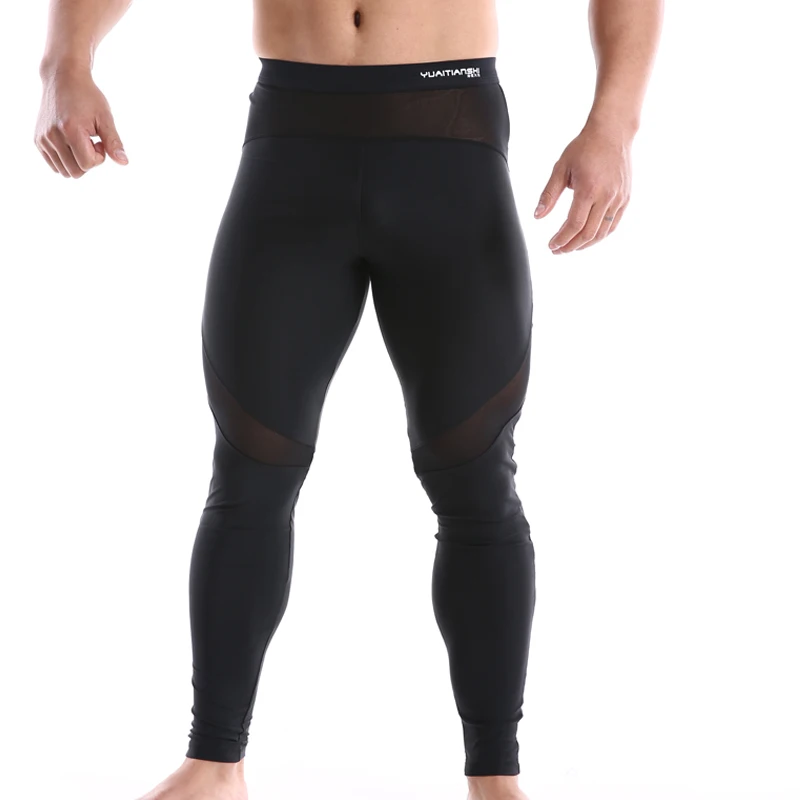 Men's Compression Pants Sport Tights Jogging Running Pants Men Body Building Skinny Leggings Sport Fitness Pants