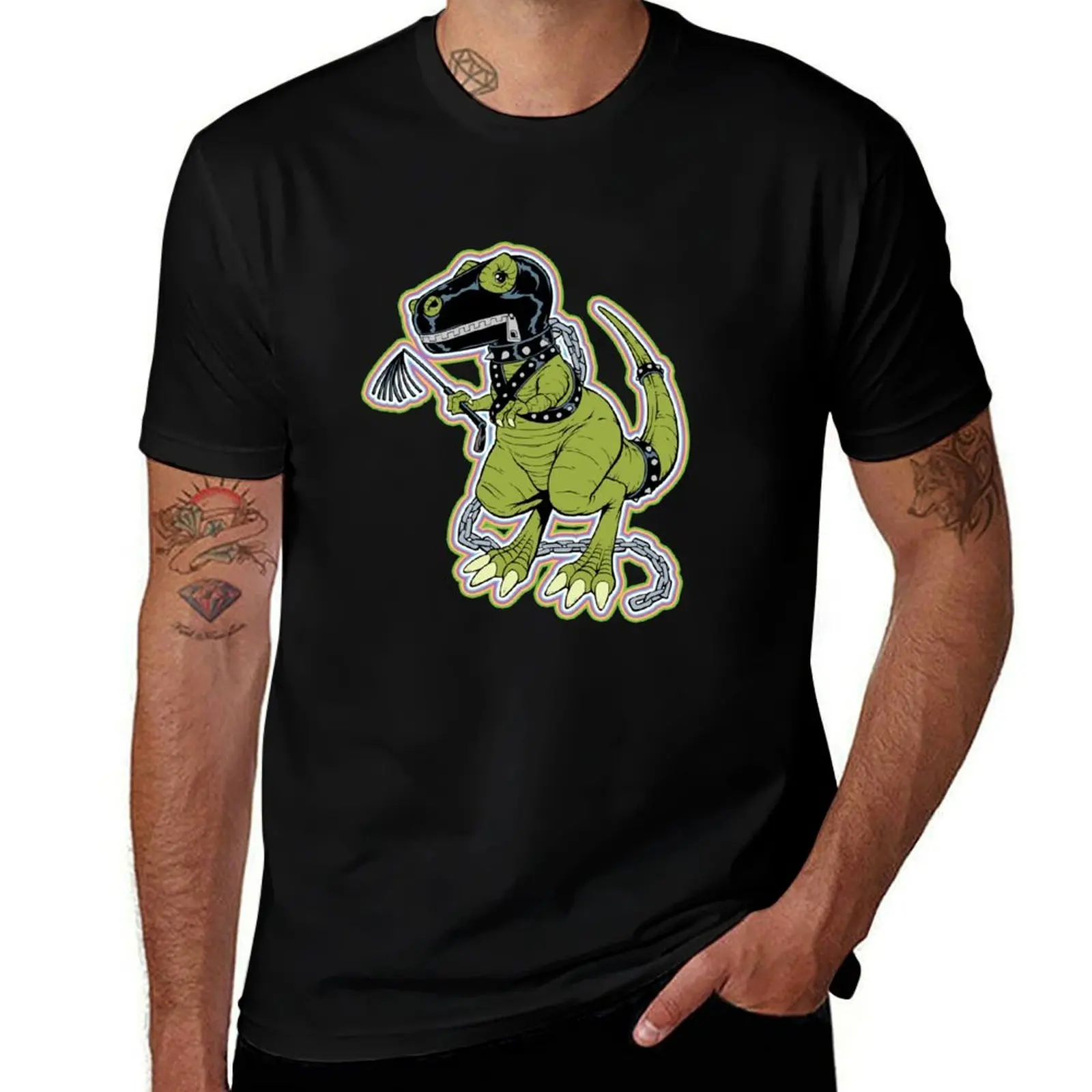 Rex the Tyrannosaur - LGBT Dinos! T-Shirt Casual Everyday Wear T-Shirt