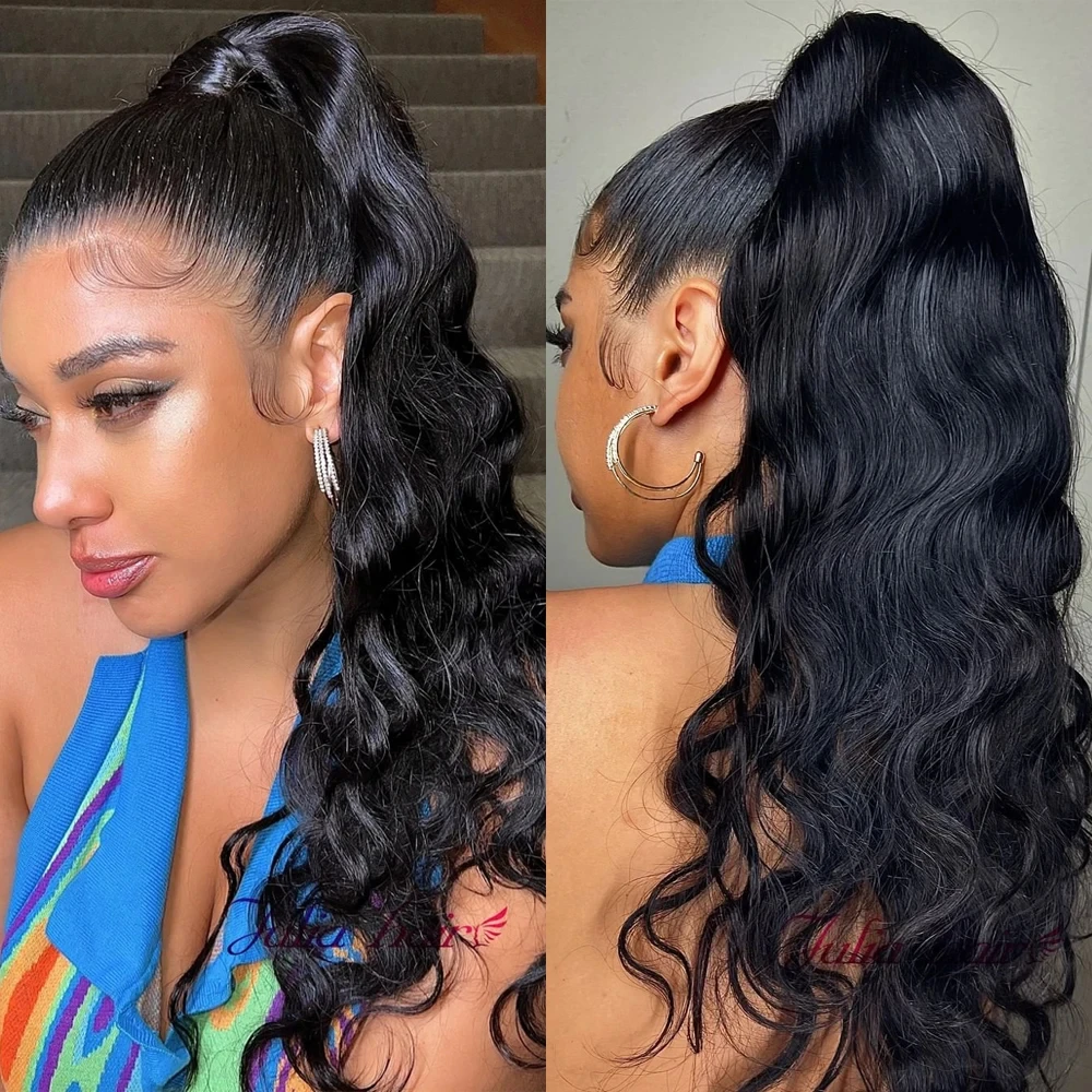 

Loose Deep Wave 13x4 360 Full Lace Fron Wigs 100% Human Hair 5x5 Lace Closure Wig 200Density Pre Plucked Brazilian Wig For Women