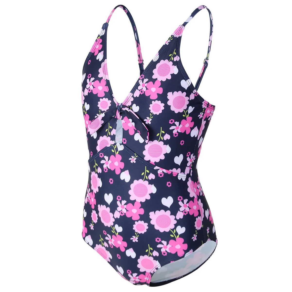 Floral Girls One Piece Swimsuit 7-12 Year Kids Swim Suit Teenage Children's Swimwear 2025 Bathing Suits Girl Beach Wear Bodysuit