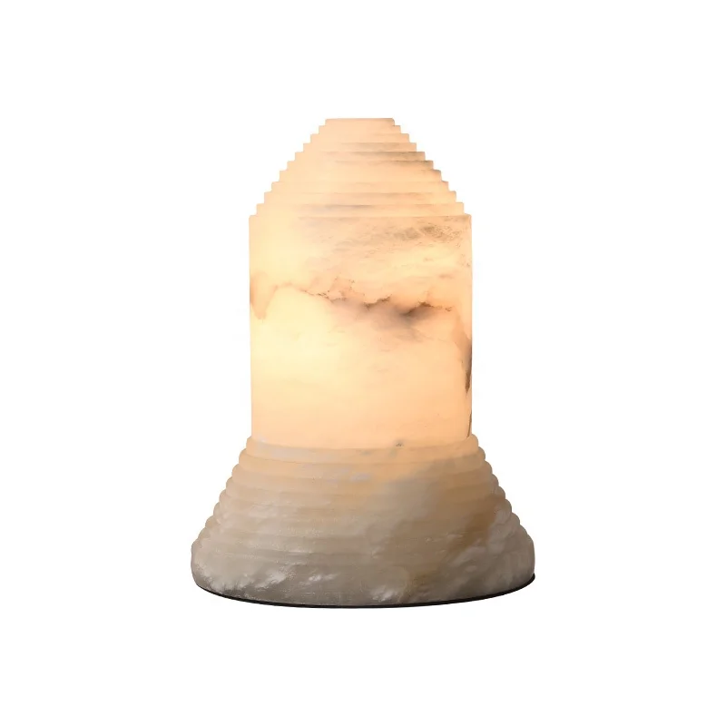 

Natural luxury alabaster lamp Nordic villa living room sofa bedroom simple
