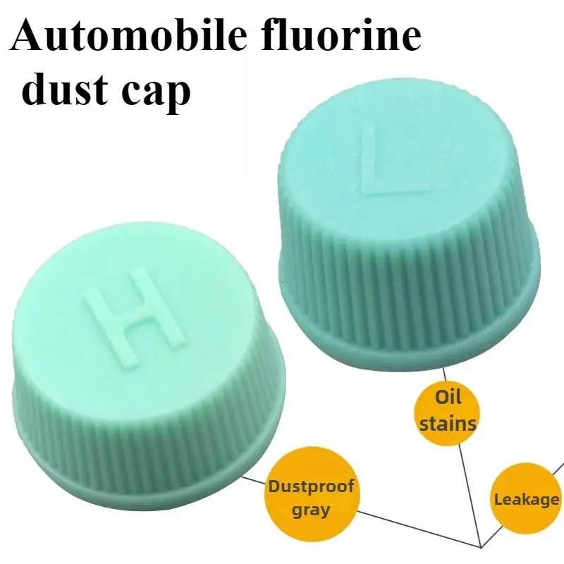 High Low Pressure Valve Cap,  Air Conditioning Service Tool, Repair Leaks, Excellent Quality, Fit for Most Cars