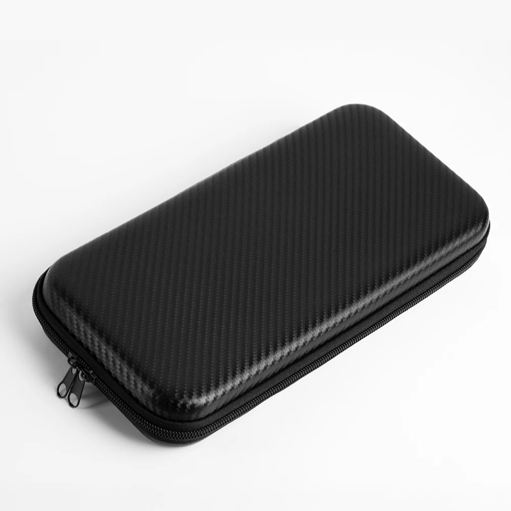Carbon Fiber Texture Carry Bag For Nintendo Switch 2 All in One EVA Hard Shell Full Protection Water Resistant Drop Proof