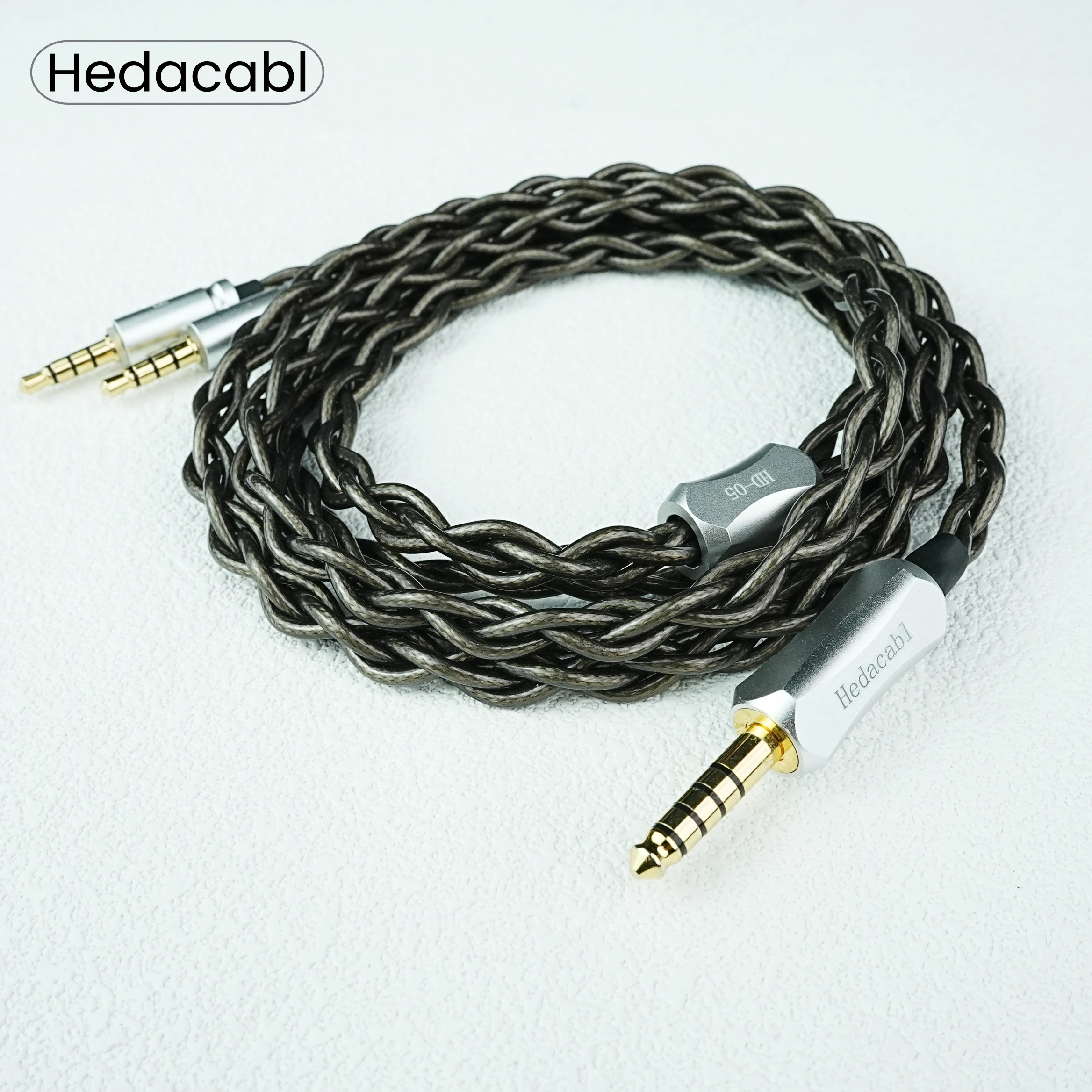 

Hedacabl HD-05 Headphone Cable, dual 3.5mm TRRS to 4.4mm 3.5mm Cable, suitable for Crosszone CZ-1/CZ-10/CZ-12/CZ-8A Headphones
