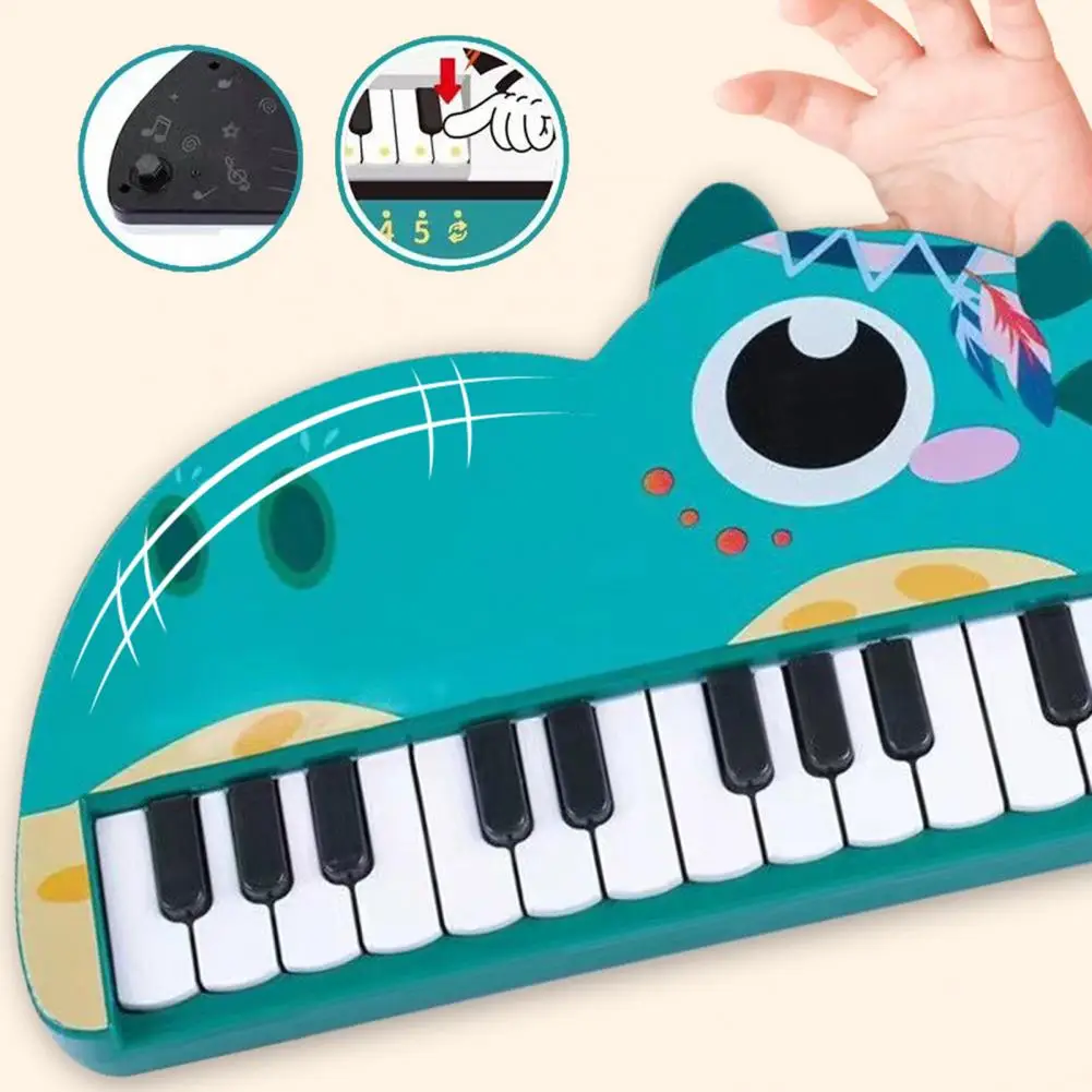 Jouet de piano animal pour enfants, amusant, musique, amélioration de la coordination œil-main, concentration