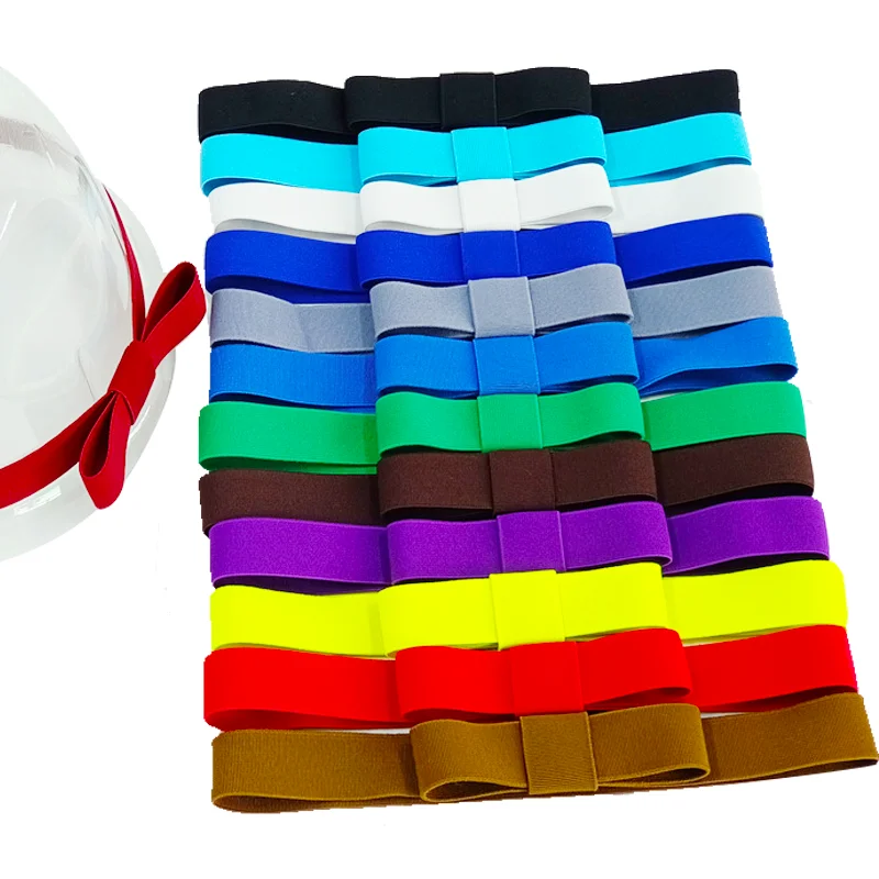 

Hat accessories elastic cord bow ribbon color matching elastic ribbon can be customized to various sizes and styles of hats