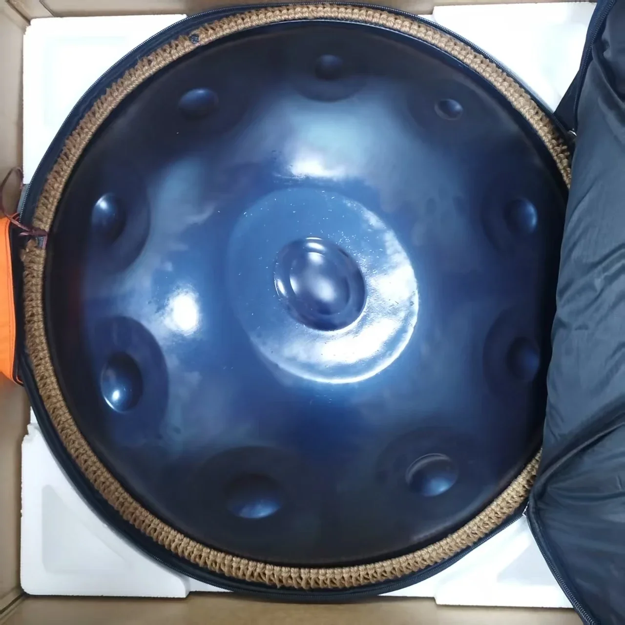 Luxury Series Double Top 10note Nitrided Steel Handpan Drum Professional