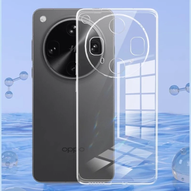 tui Transparent Ultra fin pour OPPO Find X8 Ultra TPU Silicone antichoc pare-chocs couverture transparente Funda pour trouver X8Ultra X8ULTRA