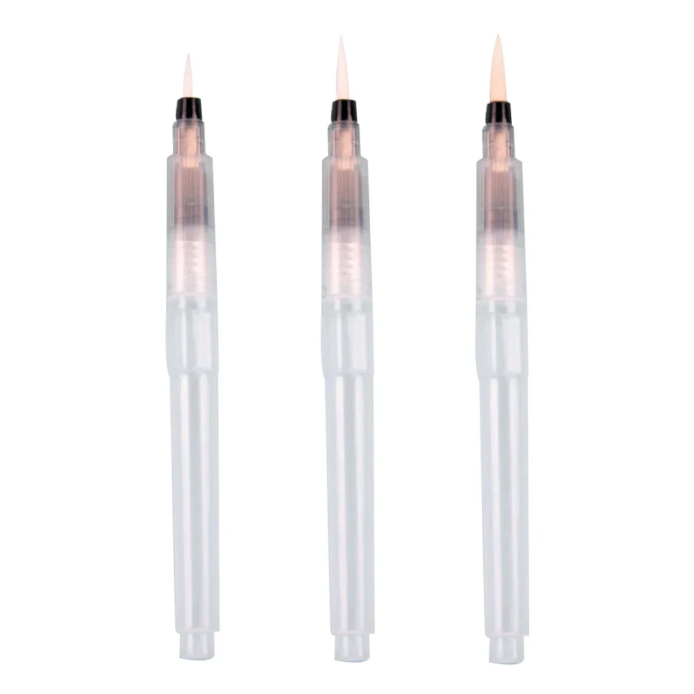 

9pcs Watercolor Brush Set Durable Pilot Ink Pen Water Soluble Pencils Easy Clean Solid Colors Powdered Pigment