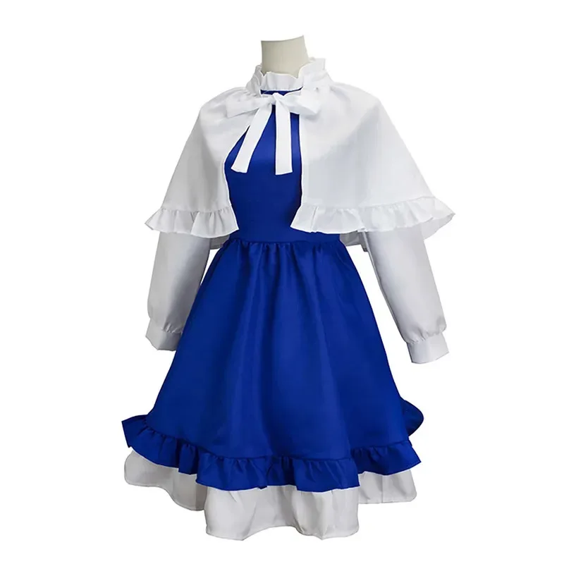 Traje de fiesta Kawaii para mujer, Cardcaptor de Anime Sakura Card Captor Tomoyo Daidouji, disfraz o peluca lf [5
