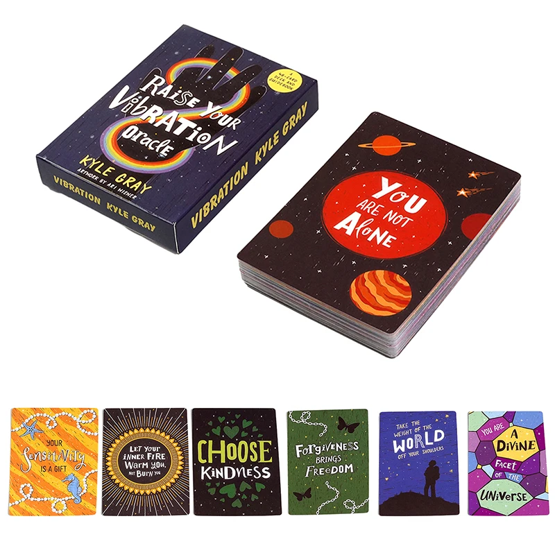 ارفع الاهتزاز الخاص بك أوراكل بطاقات مجلس لعبة العرافة سطح المكتب لعبة الترفيه الترفيه مجلس لعبة للعائلة والأصدقاء #4