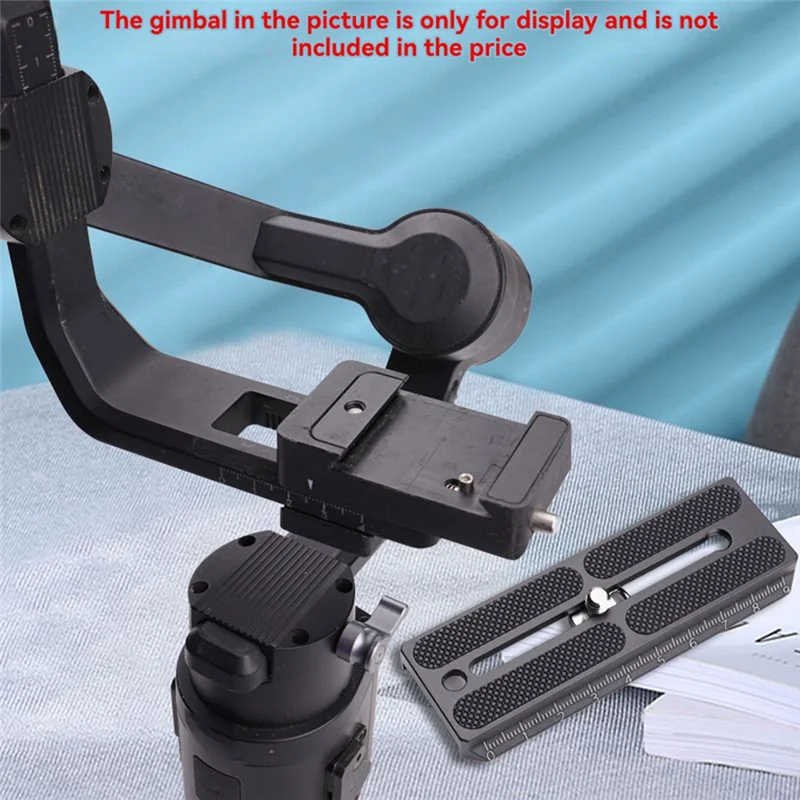 لوحة N33R-A114 سريعة الإصدار لرأس سائل الفيديو من سلسلة DJI Ronin-SC تتضمن مسامير بعرض 1/4 بوصة وعرض 39 مم