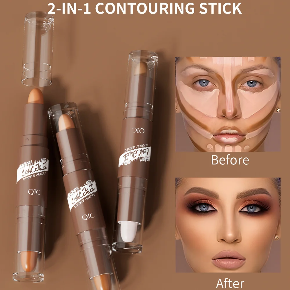 Contour Markeerstift Langdurige Donkere Kringen Corrector Waterdicht Verhelderend Gezicht Contouren Bronzer Neusschaduw Make-Up