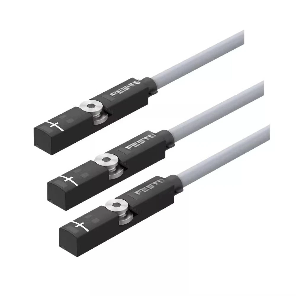 

Детали для бесконтактного переключателя FESTO SMT-8M-A-PS-NS-24V-E-2, 5-OE574334 574335 574338