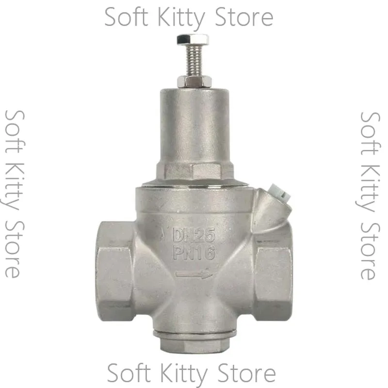 304 Stainless Steel Adjustable Reducing Valve 1/2″ 3/4″ 1″ 1-1/4″ 1-1/2″ 2″ Water Pressure Regulator Valve