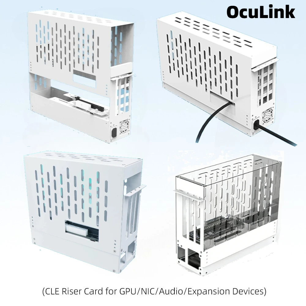 

Металлический корпус для ноутбука eGPU Oculink/M.2 NVMe 8611, внешняя видеокарта, док-станция для графического процессора, PCI-E 4,0 X4, комплект расширения для ноутбука GDP NUC