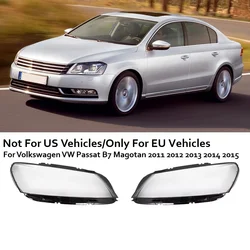 For Volkswagen VW Passat B7 Magotan B7L 2011 2012 2013 2014 2015 Left Right Headlight Cover Headlamp Shell Glass Light Lampshade