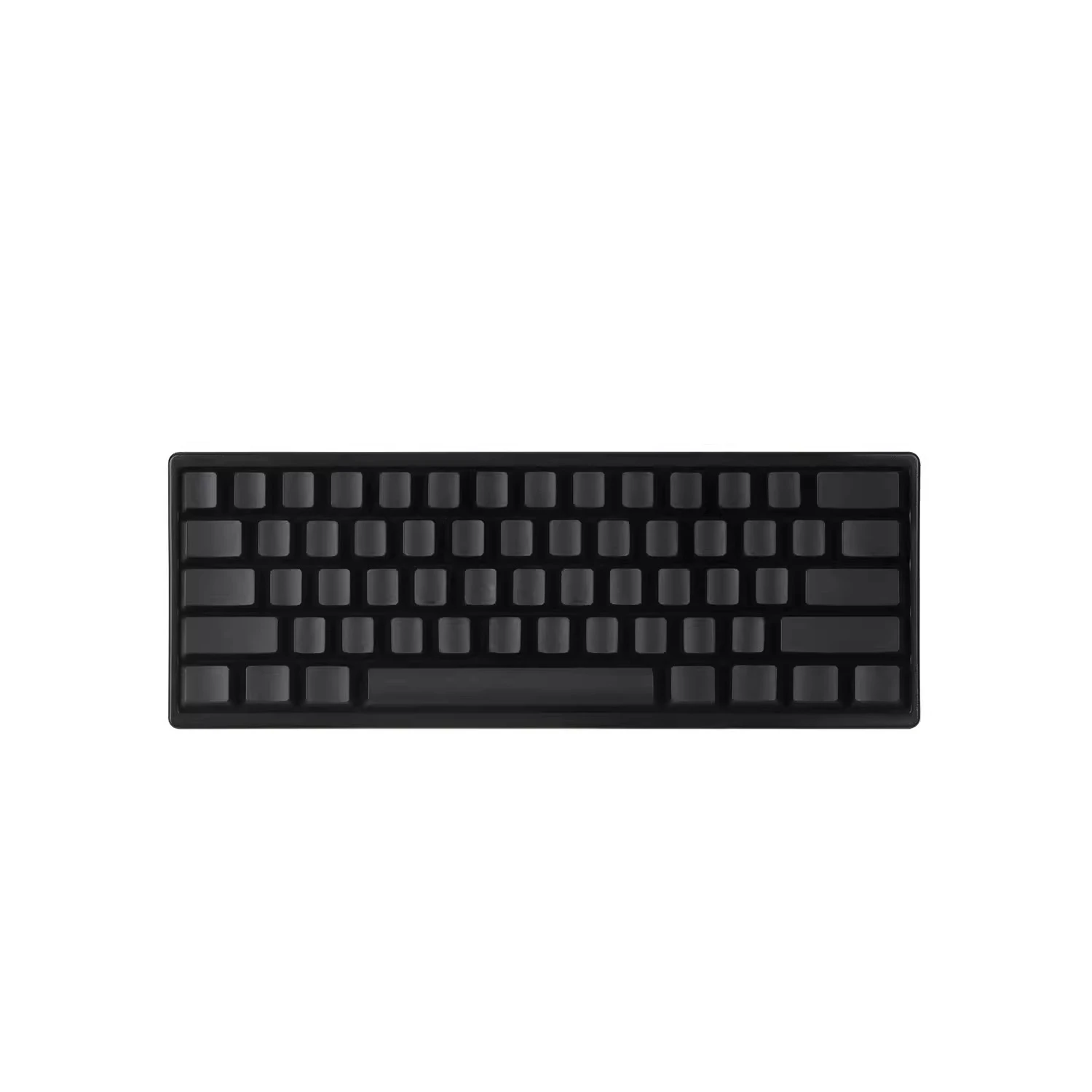Imagem -04 - Teclado Mecânico Keycaps Branco Preto Branco Pbt Grosso Perfil Oem 61 87 104 Ansi mx Switches