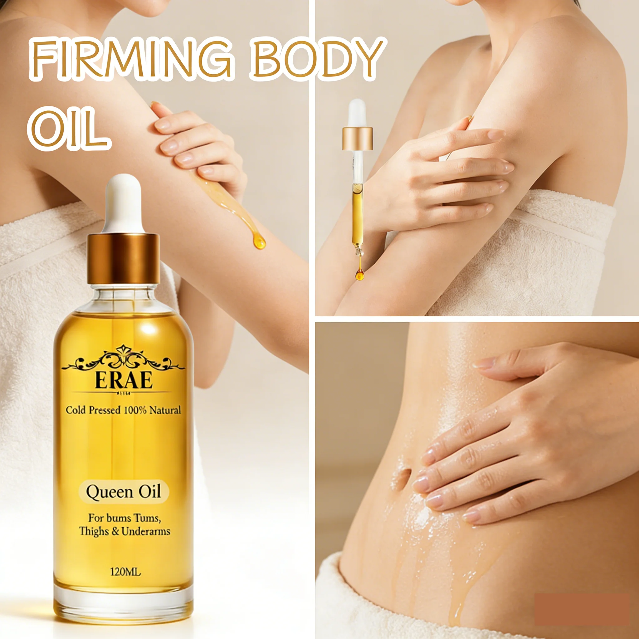 

Масло для тела глубоко увлажняющее, 120 мл, натуральное, для упругости кожи – подтягивает, восстанавливает эластичность, питает сухую кожу, для ежедневного использования