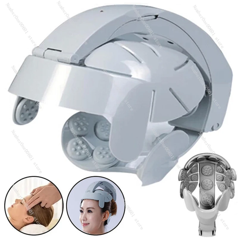 

Electric Head Massage Relief Improve Sleep Vibration Relaxation Health Care Device Relax Easy Acupuncture Point Brain Massager