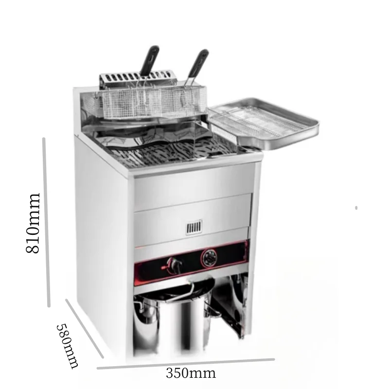 Factory outlet Rapid heating in 25 minutes oil fryer machine for small business Customizable voltage frozen potato fryer machine