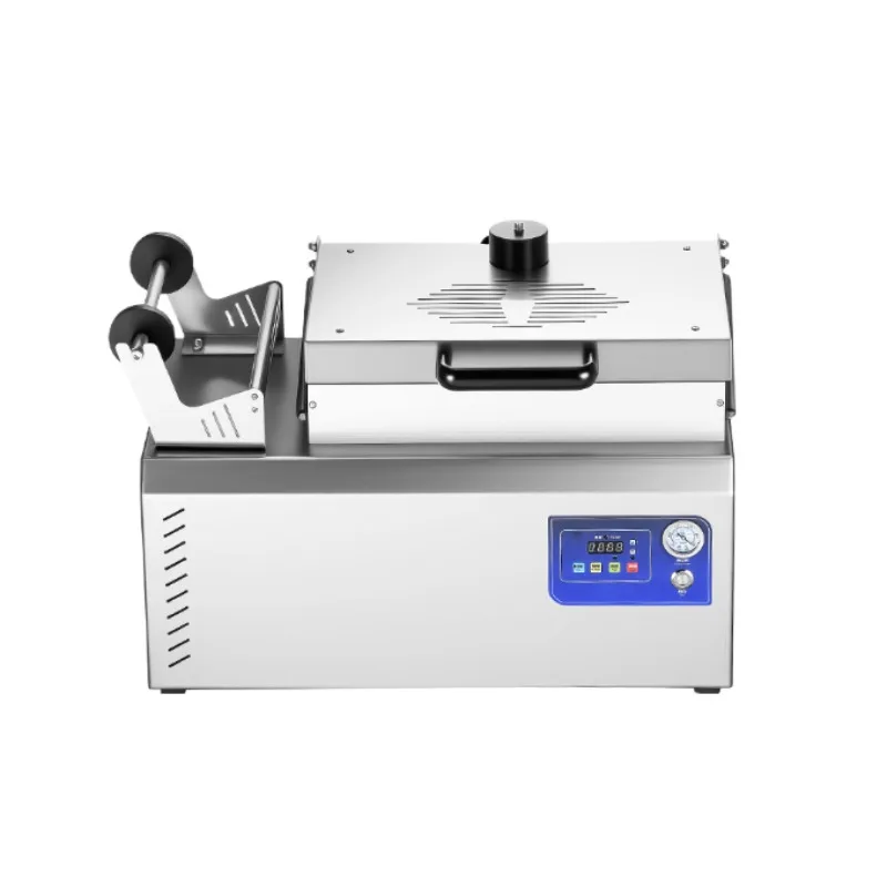 

Коммерческая вакуумная упаковочная машина с ручным прессом и автоматическим запайщиком для стейков, свежего мяса, морепродуктов, замороженных продуктов, для супермаркетов