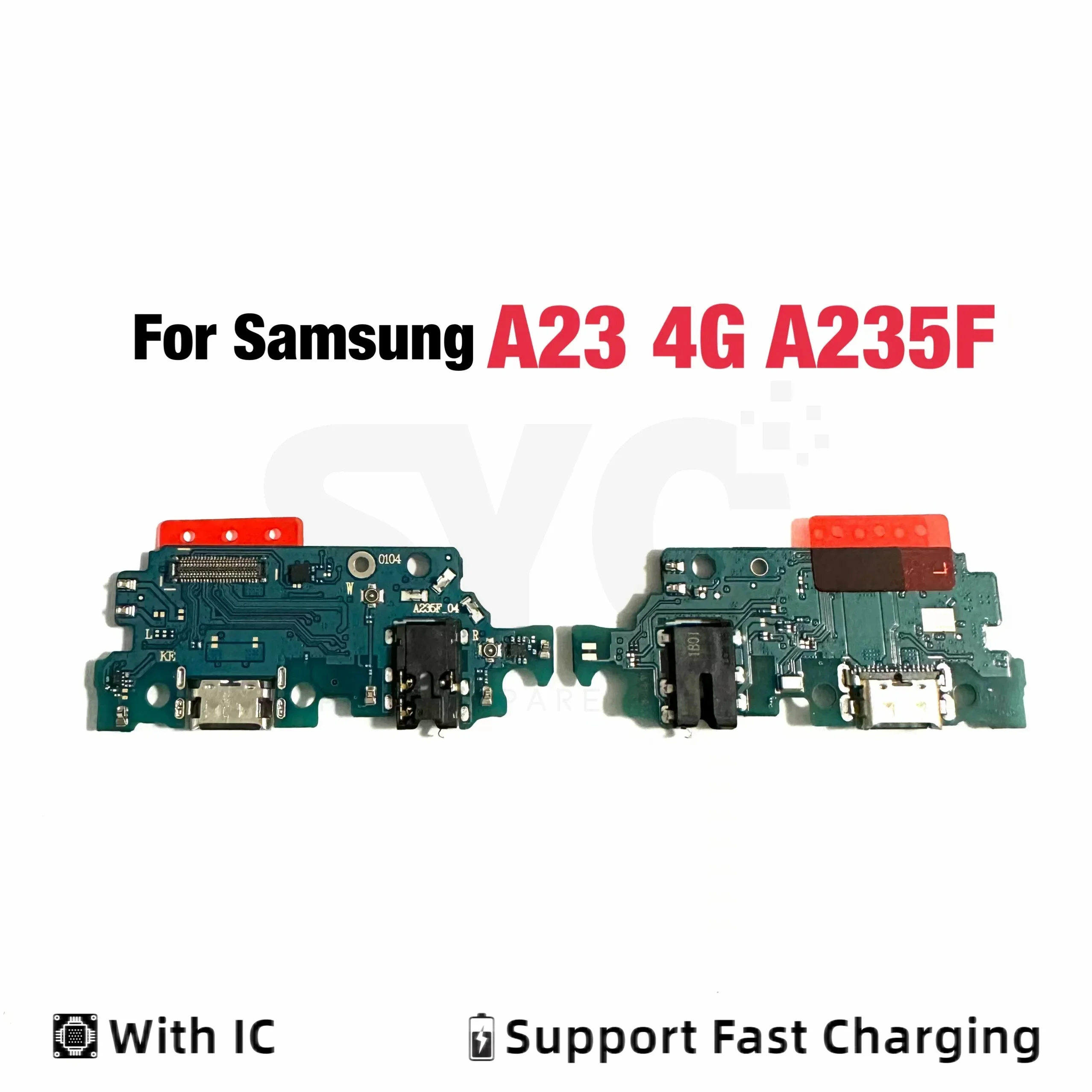 Puerto de carga USB, conector de placa base principal, Cable flexible para Samsung A23 A33 A53 A73 5G A336 A235F A536