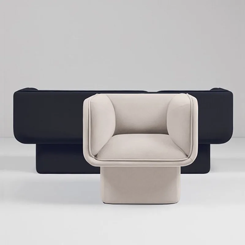 Nordic Modern Simple Clothing Store Living Room Exhibition Single Triple Sofa Group