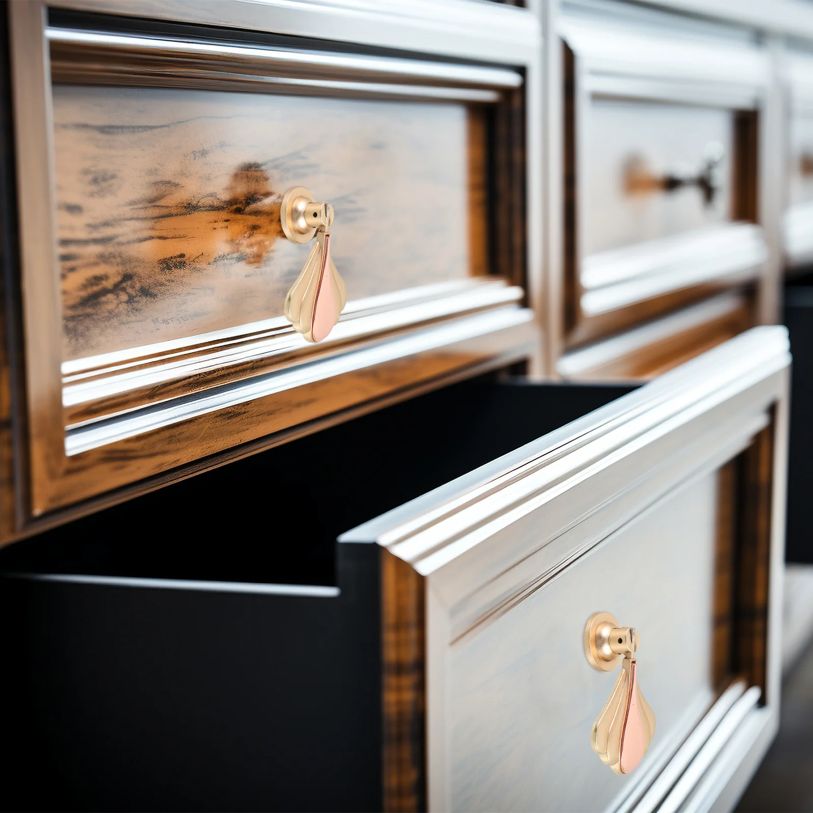 

Cabinet Handle Zinc Alloy Modern Drawer Pulls For Kitchen Wardrobe Cupboard Door Furniture Hardware Knobs Pull