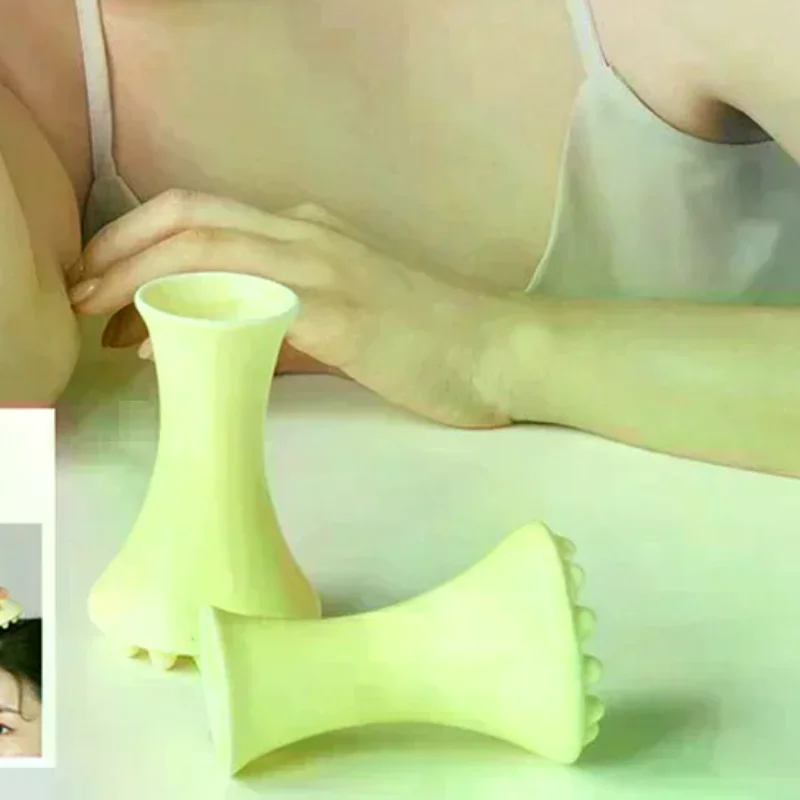 

Yellow Ceramic Gua Sha For Face Body Massage Tool Body Guasha Board For Relief Massage Face Lift Gua Sha Massager