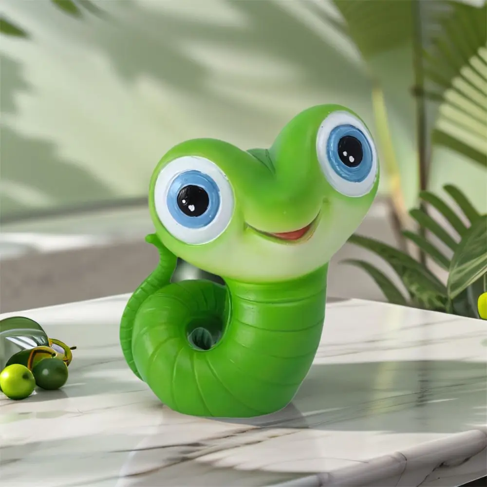 

Decorative Cartoon Mini Cobra Statue Resin Crafts Funny Small Snake Figurine Handmade Cobra Sculpture Office