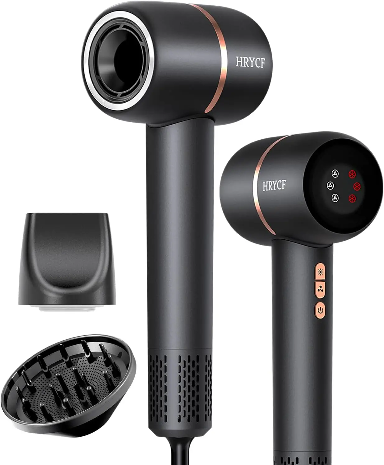 

Быстросохнущий ионный фен с бесщеточным мотором 160000 об/мин, терморегуляцией, низким уровнем шума и легким весом для всех типов волос