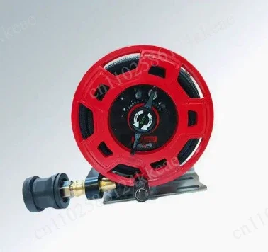 All-Terrain 7M Off-Road Air Pump Hose Reel, Manual Retractable Storage Device for Vehicle Tires