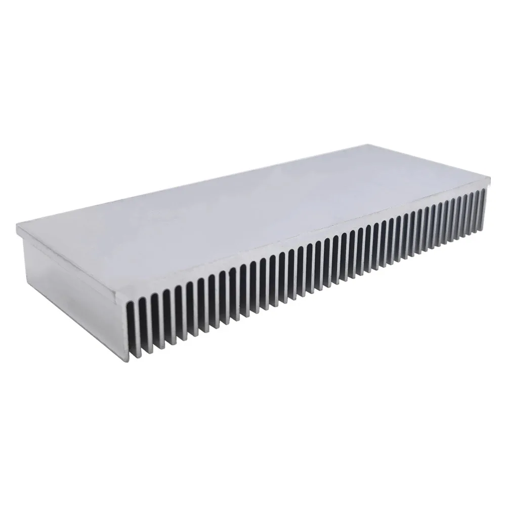 High power heat sink Aluminum power supply mainboard heat sink Dense tooth cooling block 50*130*17MM heatsink cooler