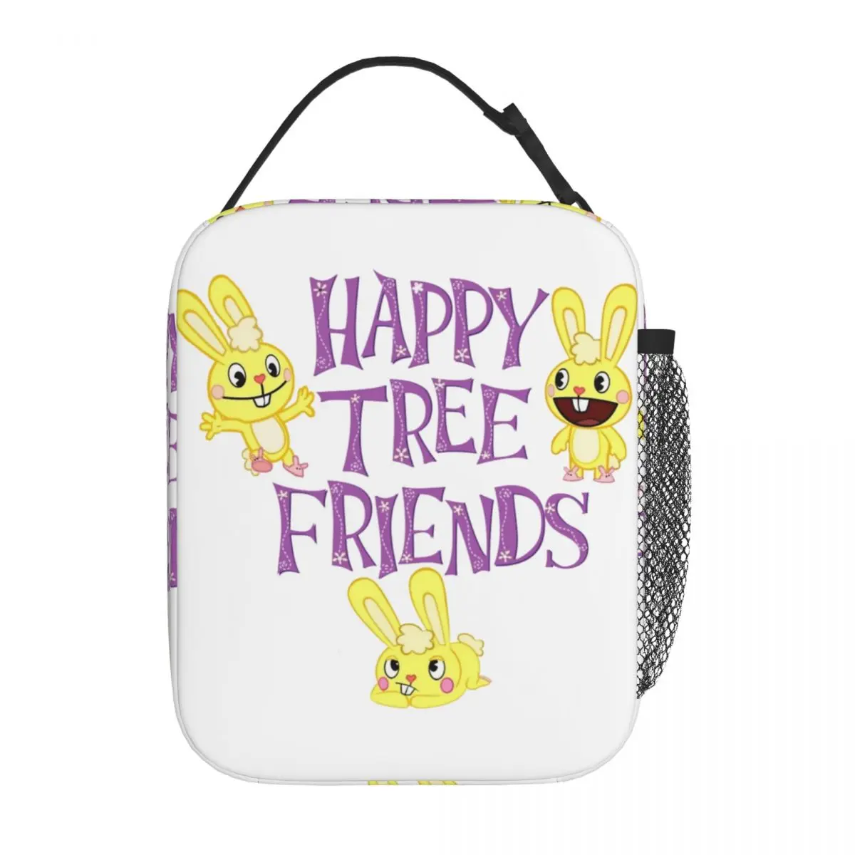 Happy Tree Friends Giggles Insulated Lunch Bag Food Bag Portable Cooler Thermal Lunch Boxes For Work