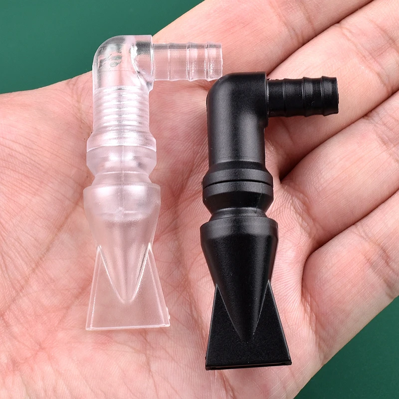 1/5/10 Pcs Perforated Duckbill Aquarium Fish Tank Adjustable 8mm Pagoda Water Outlet Duckbill Water Vat Pipeline Rotating Joint