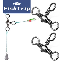 Giratorios de pesca FishTrip barril en T línea cruzada para aparejo