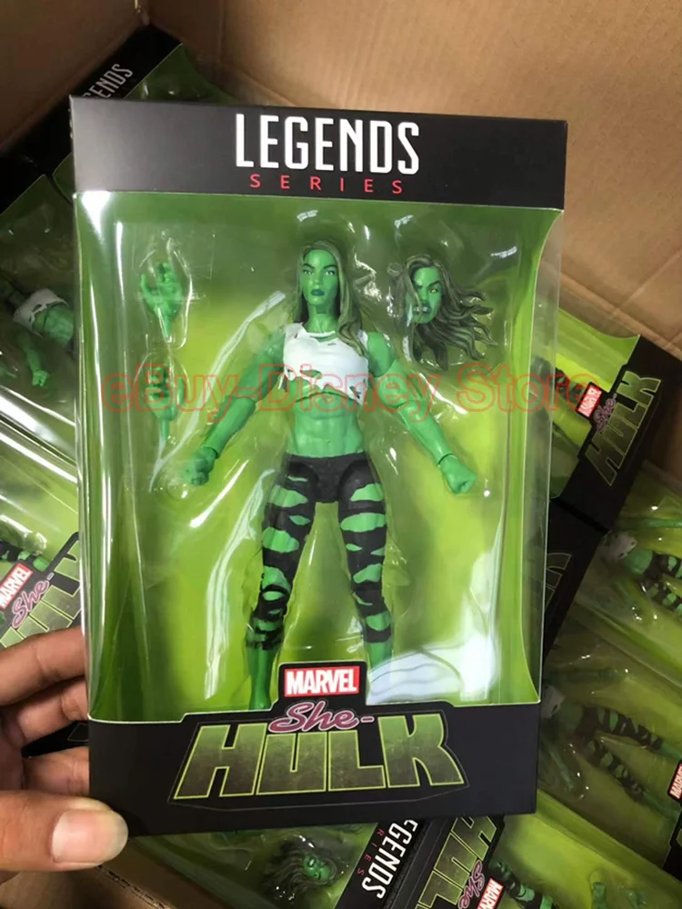 Ko Ml Legends She Hulk zabawki figurki akcji wysokiej 6 Cal jakości kobiety Hulk posągi lalka Model kolekcjonerskie ozdoby Christmas Gift